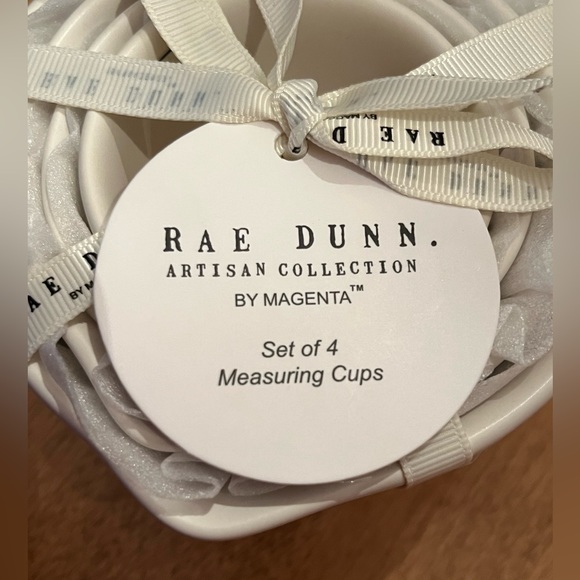 🆕 Rae Dunn Matte White Ceramic Measuring Cups - Picture 5 of 6